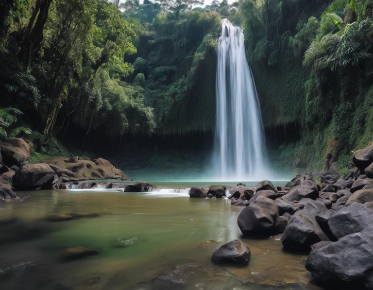 Keindahan Air Terjun Sendang Gile